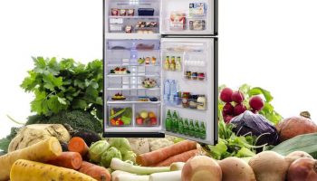 Овощи и холодильник