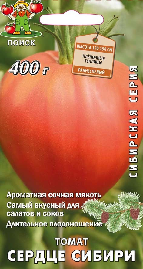 Семена томата сорта Сердце Сибири