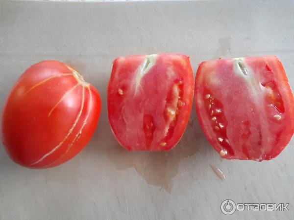 Разрезанные томаты сорта Кенигсберг
