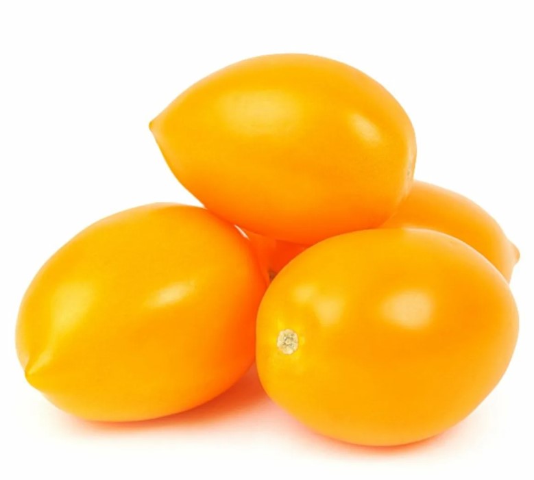 Желтые томаты сорта Сливка